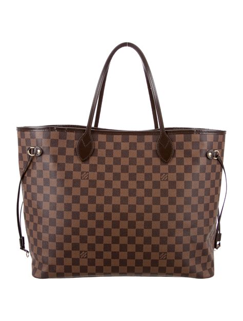 louis vuitton neverfull damier ebene